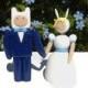 Adventure Time Wedding Toppers