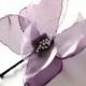 dreams of butterfly lilac purple hair pin