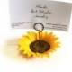 Place Card Holders Sunflower, Table of Table Decor, Sunflower Wedding, Rustic Wedding Decor, Wedding Table Flowers set 10