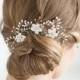 Wedding Hair Pins, Bridal Hair Pins, Flower Wedding Hair Pins