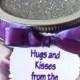 DIY Wedding Favors: Hugs And Kisses! (The Frugal Girls)