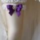 Wedding garter, Bridal garter set, Garter, Rustic wedding garter, İvory ribbon garter, Bridal accessuary, Pearl and ribbon garter,