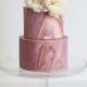 27 Chic And Luxurious Marble Wedding Cakes - Weddingomania