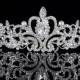 Crystal Hair Tiara Crown for Wedding