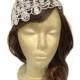 Gatsby Headpiece Silver Great Gatsby Headband 1920s Flapper Headband 20s Headband Bridal Wedding Hairpiece Hair Accessories