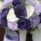 Sola Bouquet, Rustic Wedding, Purple Bouquet, Wedding Bouquet, wedding bouquet, wedding flowers, country wedding,