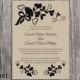 DIY Lace Wedding Invitation Template Editable Word File Download Printable Rustic Wedding Invitation Burlap Vintage Floral Invitation