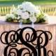 Monogram for Wall Extra Large Script Monogram for Wall, 30" Tall Hanging Wall Decor for Home or Wedding (Item - MNO300)