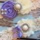 wedding garter / iris  / bridal  garter/  lace garter / toss garter /  garter / vintage inspired lace garter/ U PICK Color