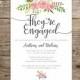 Printable Engagement Party Invitation
