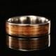 Jack Daniel's Whiskey Barrel Titanium Ring
