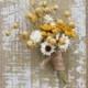 Hippie CHIC WEDDING Boutonniere - Dried Flowers are Perfect for Rustic Weddings