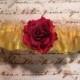 Beauty and the Beast Inspired Garter