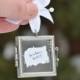 Personalized bouquet charm, personalized bridal bouquet charm wedding charm memorial charm, wedding bouquet photo charm wedding keepsake