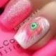 40  Pretty Feather Nail Art Designs And Tutorials