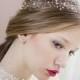 Bridal Hair Vine,Bridal Crystal Headband,Wedding Crystal Crown,Bridal Crystal Tiara,Wedding Crystal Hair Vine,Silver Hair Vine,Bridal Wreath