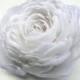 White Wedding Hair Flower, Wedding Flower Hair Clip, Elegant Bridal Hair Flower, Snow White Hair Clip, Bridal Hair Clip