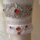 Wedding Garter Set , Ivory Lace Garter Set, Bridal Leg Garter, Wedding Accessory, Bridal Accessory, Rhinestone Crystal Bridal Garter