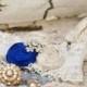 Bridal Garter Set Something Blue Wedding Garters Vintage Stretch Lace Garter Rhinestone Crystal Jewel