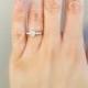 Engagement ring, antique engagement ring, art deco engagement ring, 1930s engagement ring, platinum ring, diamond ring