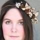 Rustic Bridal Wreath Crown of Pine Cones and Dried Pods, Woodland Bridal Hair Woman's Wedding Accessory