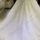 JW16208 Sparkles off shoulder lace tulle princess wedding dress
