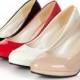 Patent Leather Office Lady Pumps