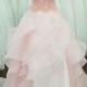 Pastel Pink Starlight Wedding Dress / Bridal Gown/ Bridal dress / Prom dress / Formal dress