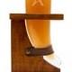 Personalized 16 Oz. Viking Beer Horn Glass With Wood Stand