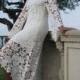High Low Lace BOHEMIAN WEDDING DRESS 