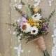 Our FIELD FLOWER Dried Flower Wedding Boutonniere - Perfect for your RUSTIC Country Wedding