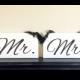 MR. and MRS. CHAIR Signs, Wedding signs, Custom Wedding signs, Hanging Signs, Wedding Signage, Photo Prop, 6 x 12 inches