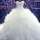 Amazing Custom Made Ball Gown Vestido De Noiva Sweetheart Organza Wedding Dress Luxury Crystal Beading Wedding Gowns-in Wedding Dresses From Weddings & Events On Aliexpress.com 