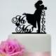 Wedding Cake Topper With Last Name,Mr & Mrs Topper,Custom Cake Topper,Groom And Bride Cake Topper,Wedding Decoration,Unique Cake Topper c069