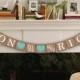 Engagement Banner - Soon to Be Banner - Wedding Party Decor Sign - Bridal Shower Garland