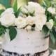Wedding Cakes Topped With Fresh Flowers