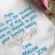 Father of the groom  Handkerchief,Cute note from bride to her father of the groom on her wedding day
