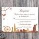 DIY Wedding RSVP Template Editable Word File Download Rsvp Template Printable RSVP Card Chicago Skyline Rsvp Card Template Elegant Rsvp Card