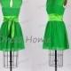 Short Bridesmaid Dresses - Green Bridesmaid Dress / Chiffon Bridesmaid Dress / Cheap Bridesmaid Dress / Evening Dress DH144