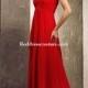 A-line Strapless hem-length Satin Bridesmaid Dress Bridesmaid Dresses - Reddresscouture.com