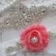 Wedding Garter Set, Bridal Garter Set, Vintage Wedding, Ivory Lace Garter- Style 100D