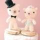 Bears Wedding Cake Topper