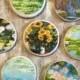 Edible 2.5" Round Monet Cupcake & Cookie Toppers - Wafer Paper or Frosting Sheet