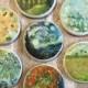Edible 2.5" Round Van Gogh Cupcake & Cookie Toppers - Wafer Paper or Frosting Sheet