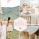 Pretty Peachy Blush Tones   Gold Wedding Inspiration