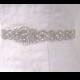 Crystal wedding belt ,rhinestone wedding dress belt