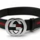 Gucci Belts With Genuine Fashion Buckle Red