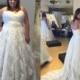 Real Picture Plus Size Wedding Dresses Sweetheart Custom Made Lace Bridal Ball Gowns Appliqued Vestidos De Novia Chapel Train Online with $113.09/Piece on Hjklp88's Store 