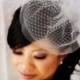 8 inch Petite Double Layered Birdcage Veil