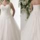 New Arrival Lace Wedding Dresses Sweetheart Neckline 2016 A-Line Lace Up Back Bridal Gowns Chapel Length Plus Size Wedding Ball Online with $107.6/Piece on Hjklp88's Store 